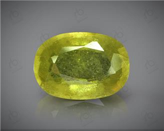 Natural Heated & Treated Yellow Sapphire Certified 3.23 carats -96554